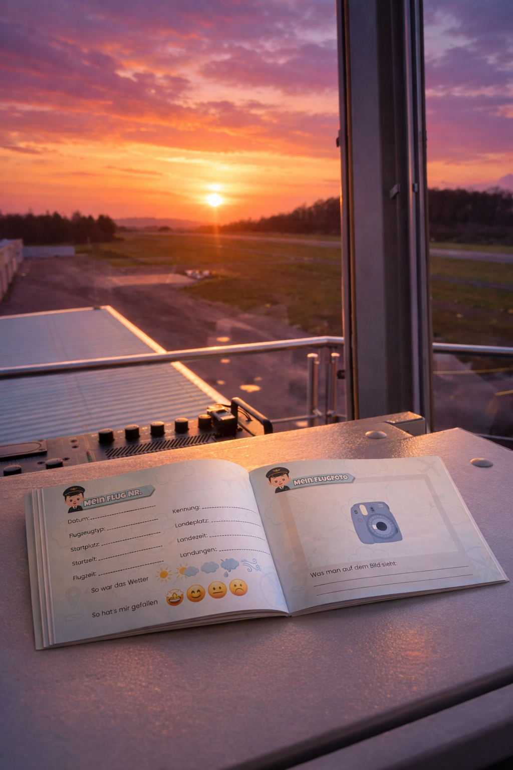 Co-Piloten Logbuch für kleine Entdecker der Lüfte ✈️